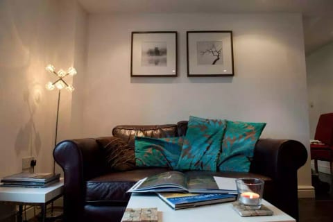 A cosy place to read or watch TV