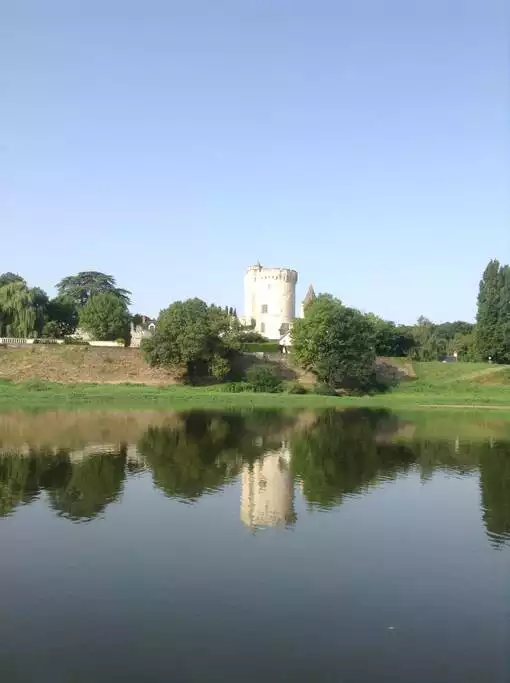 Reflections of Treves Tower - Loire Riverside Cottage near Saumur - Saumur