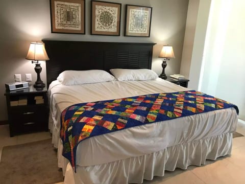 Master Bedroom with bathroom and great view of water