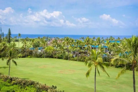 Ocean view from one floor above - very close!