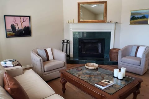 Gather in the main living room to relax after a day of exploring Monterey or Santa Cruz.