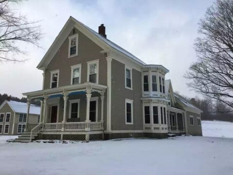 Winter Wonderland! Great Okemo rental.