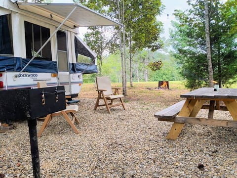 Ample space to grill and chill.