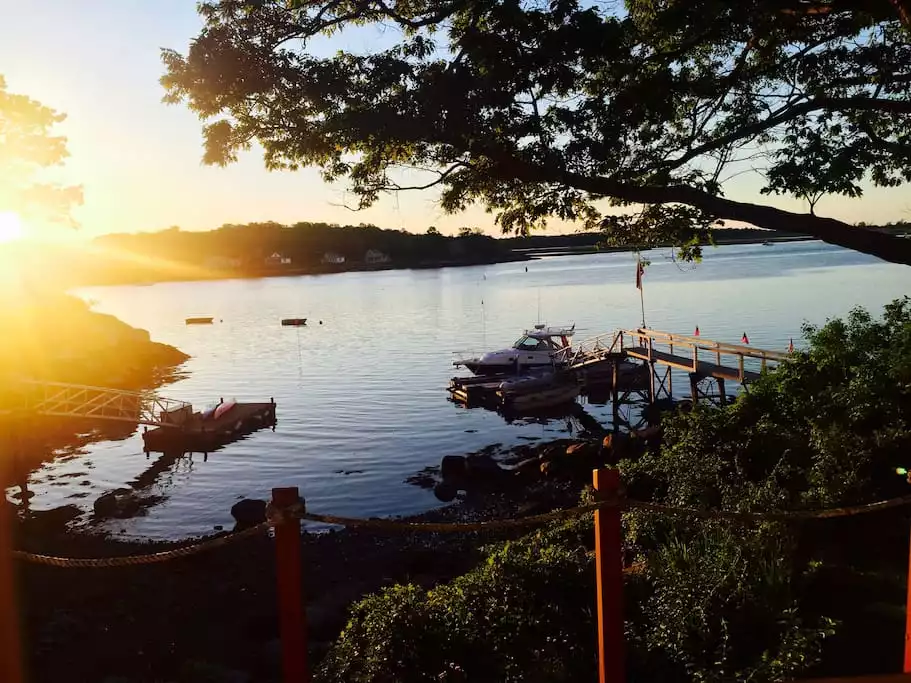 Tiny studio by the Annisquam River