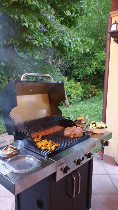 Gas BBQ, for your perfect Fiorentina steak