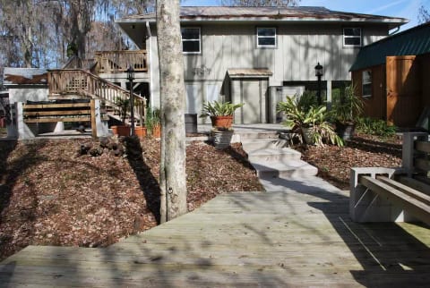 View of house from Canal