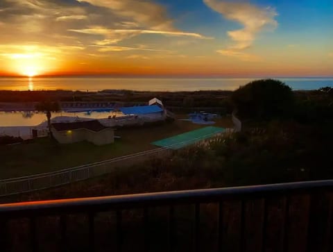 Sunrise from your Beachfront Balcony!