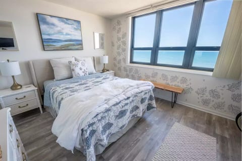 Main Bedroom with View of the Ocean!