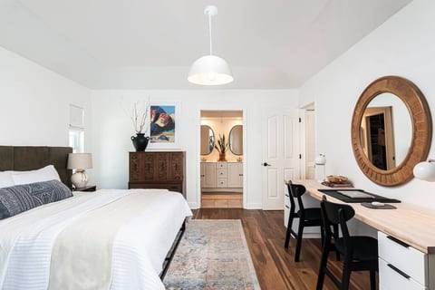 Master bedroom with en suite bathroom.