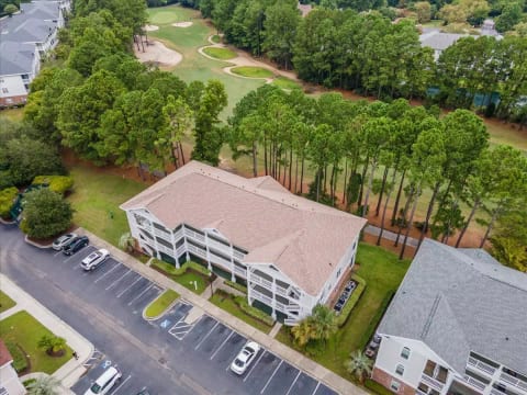arial view of building