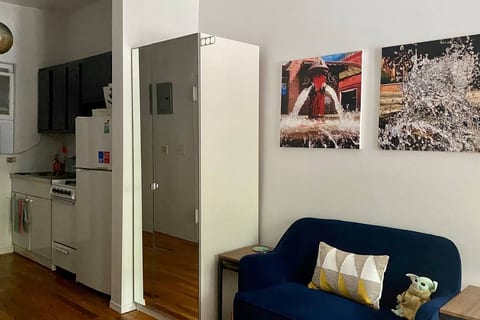 Rad location East Village NYC studio apartment