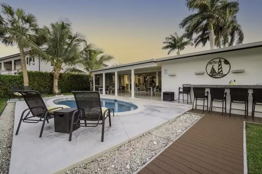 Patio and Pool
