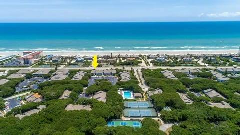 Sea Mist Escape is located across the street from the beach! 