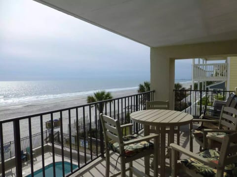 View from the large balcony