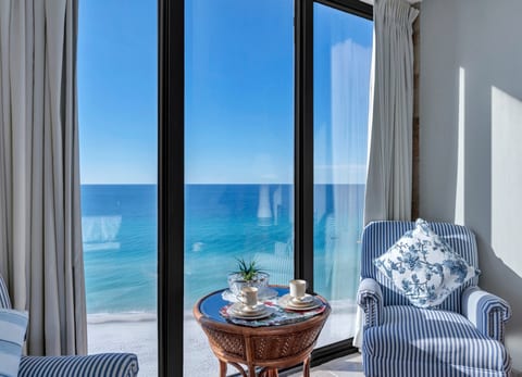 Endless ocean view from master bedroom