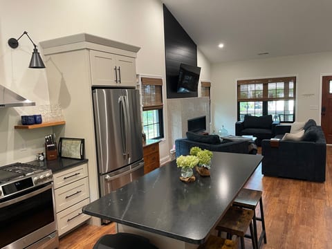 Kitchen and Living room