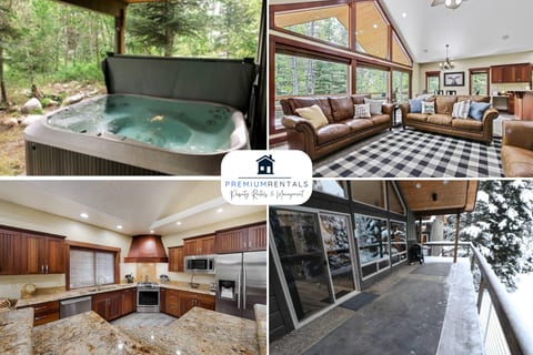 Magic Cabin in McCall Idaho With Hot Tub and Views