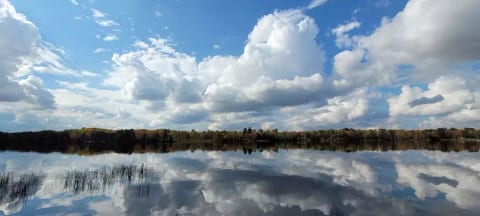 Northwoods 3BR/2BA lakefront cabi on UTV/ATV trail