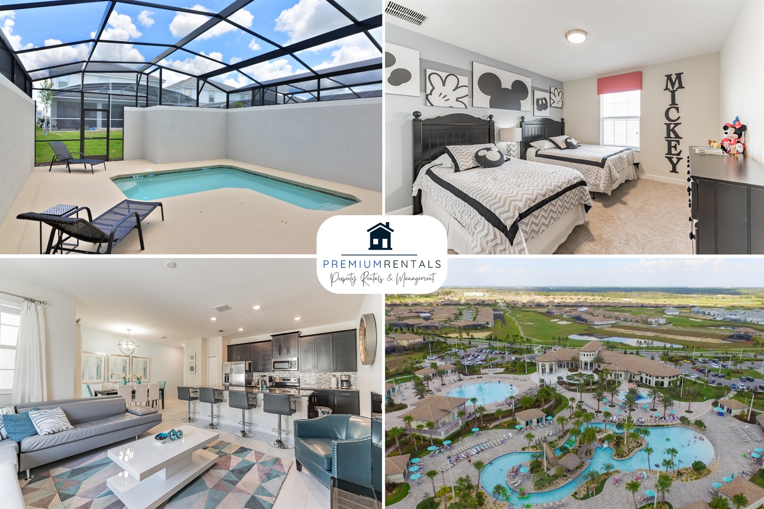 Stunning Resort home with private heated pool and amenities