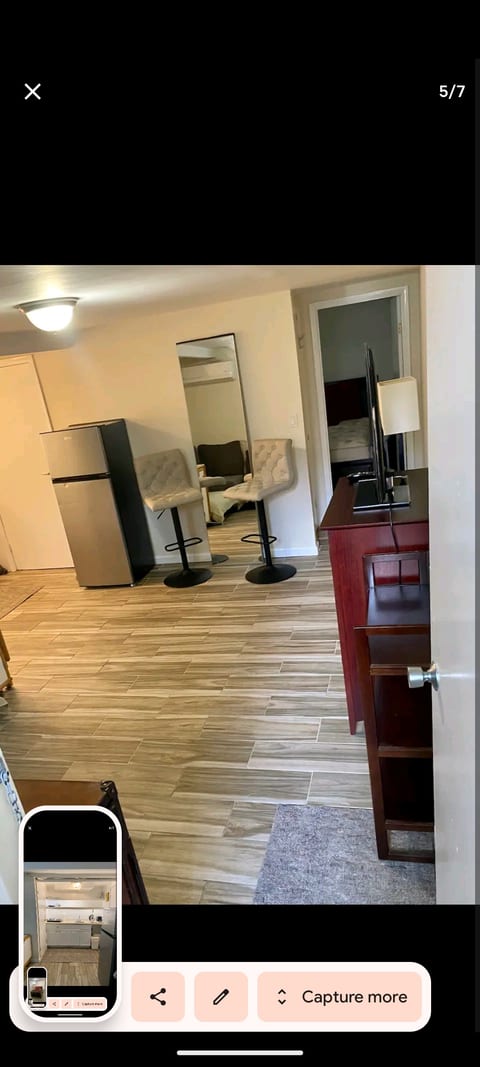 Cozy Woodside basement
