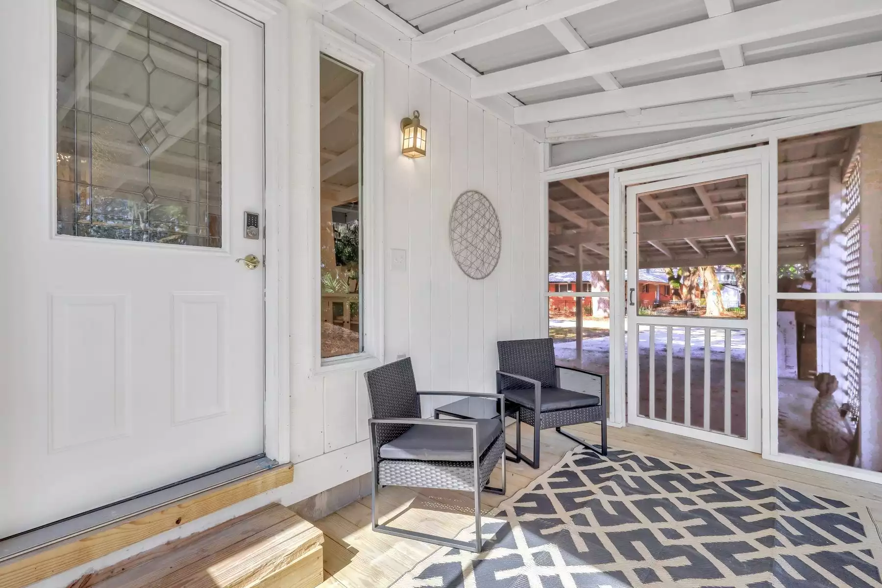 This is your private entrance off the carport. This is your private entrance off the carport. - The Studio on St. Simons Island - St Simons Island