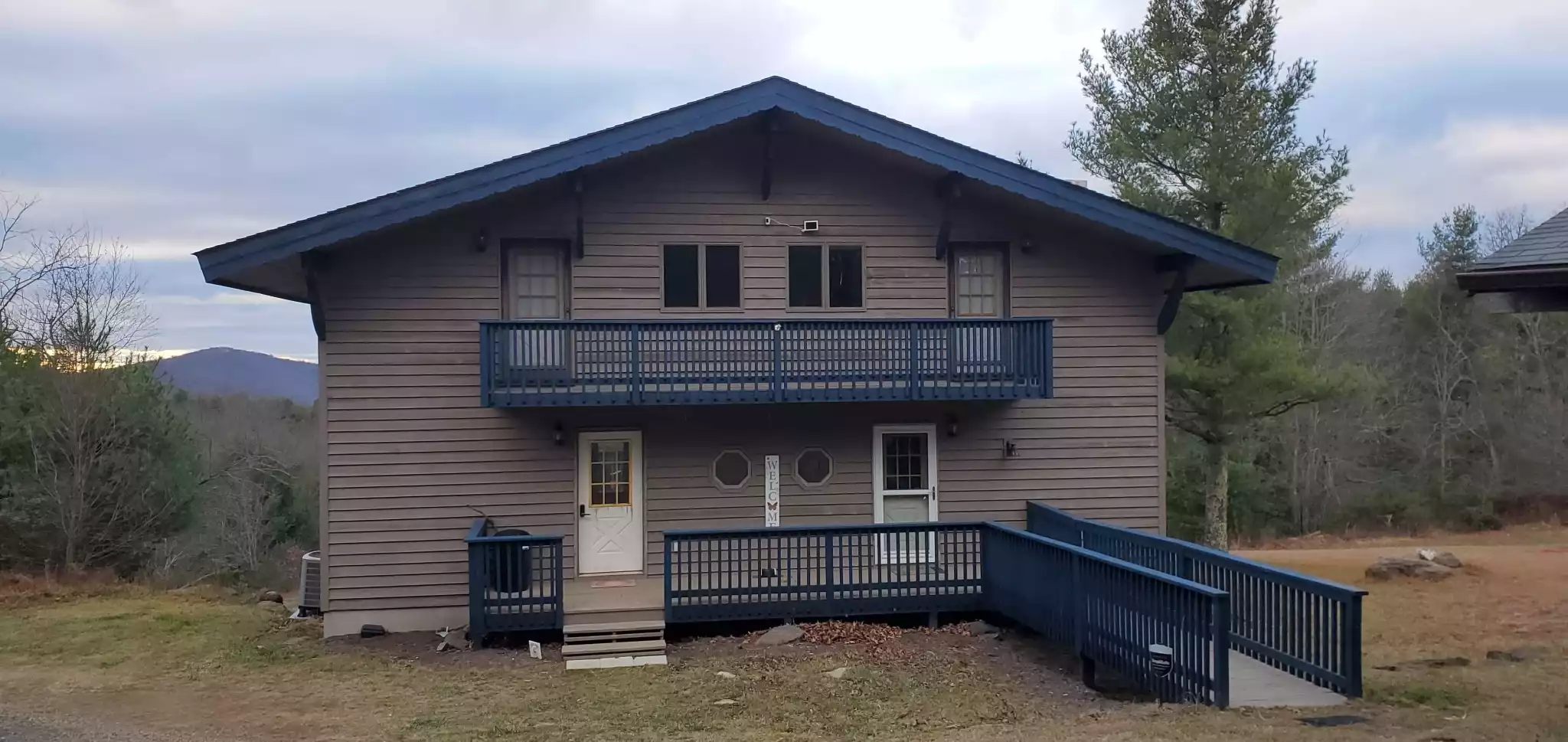 Newly refreshed exterior. - The Lodges at Buffalo Mountain - Floyd