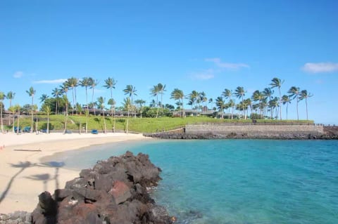 Beach at Makaiwa Bay, aka, Mauna Lani Beach Club