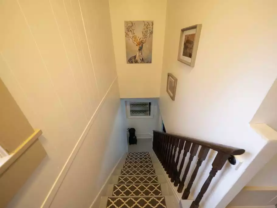 Going downstairs Going downstairs - A & R Hacienda-Top Rated-near the Delaware River - Callicoon