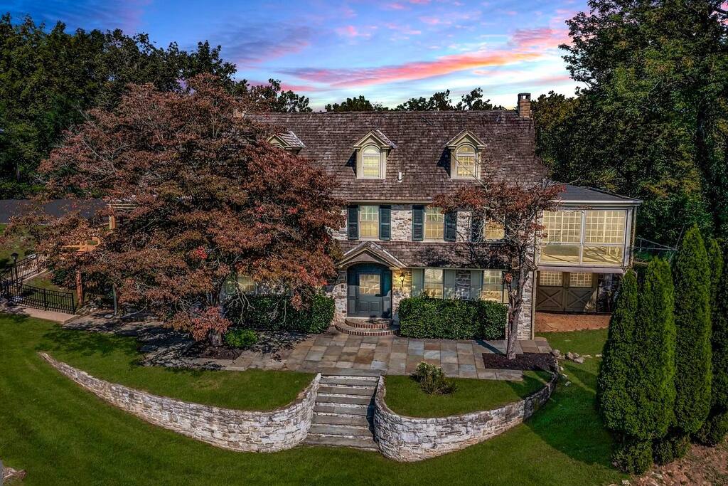 Both levels of Downingtown Manor - The lower level is the area with the green door and has a full time, long term tenant.  This level has no access to the upper level of the home.  They are completely separate - Downingtown Manor circa 1900 Farmhouse - Downingtown