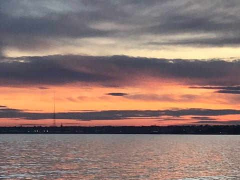 Off Sconticut Neck, which is a pennisula, and within a short walking or driving distance are tiny beaches for your sunrise or sunset viewing.