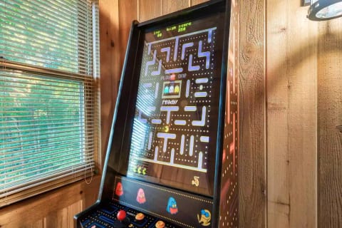 New arcade system promises to provide fun for kids (and adults) looking for a cool way to spend an afternoon! 60+ games included.