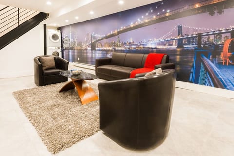 Living Room Washer and Dryer