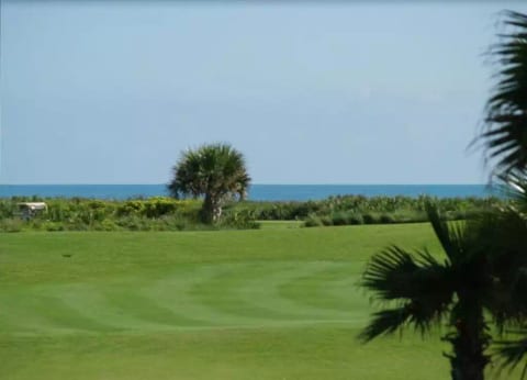 Balcony View of ocean and golf course