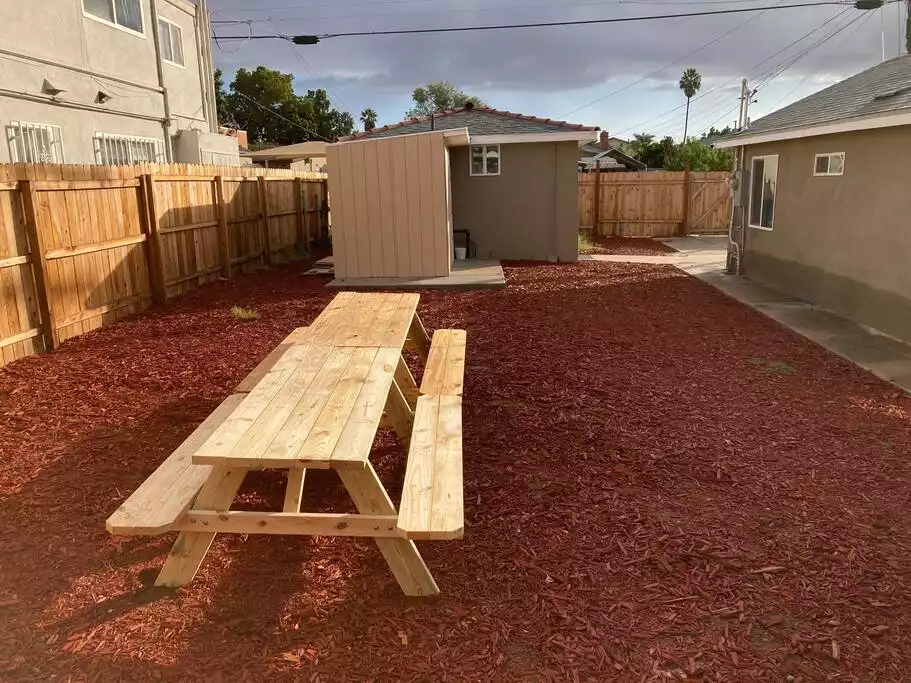 Enjoy non-exclusive/shared use of the picnic tables that are in the outdoor common area shared with units *SD3* and *SD2* on this 3-unit property by EliteGuest™ - SD1 by EliteGuest - $0 ZERO Service/Cleaning Fee! - San Diego