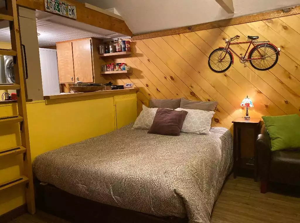 Queen Bed on Main Level - Cozy Cabin in the Heart of it All, Crested Butte - Crested Butte