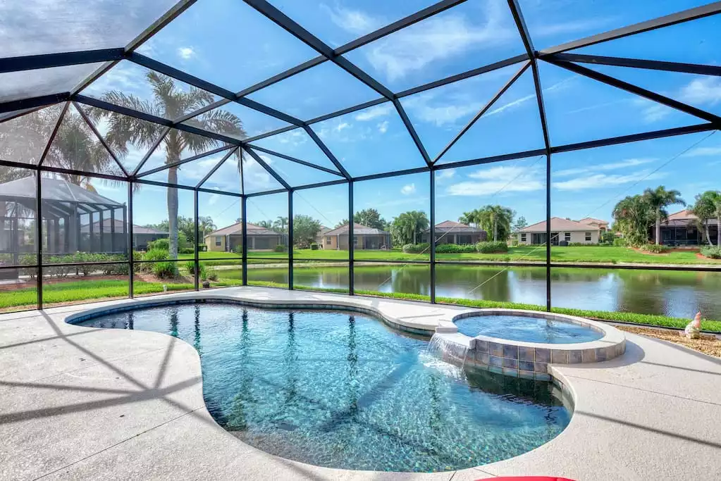 waterfront-pool-home-w-golf-membership-near-beach/
