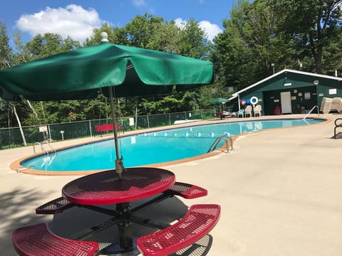 Outdoor Heated Association (shared) pool open Memorial Weekend to Labor Weekend (warm months only) Please ask!