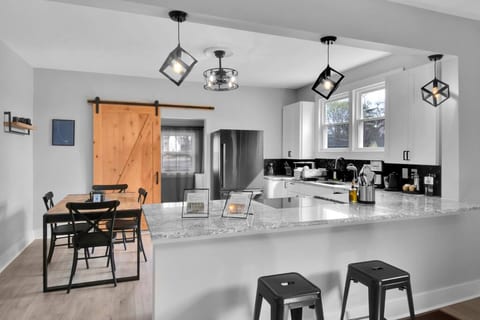 Newly renovated and modern kitchen with everything you need to cook amazing meals!