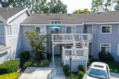 Front of the 1st floor Condo