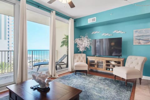 Shores of Panama Unit 608 with same floor parking