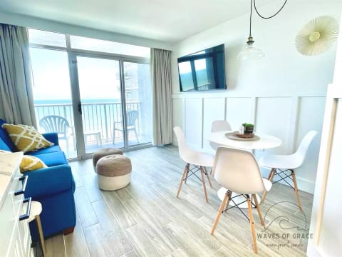 Living Room with Dining Area