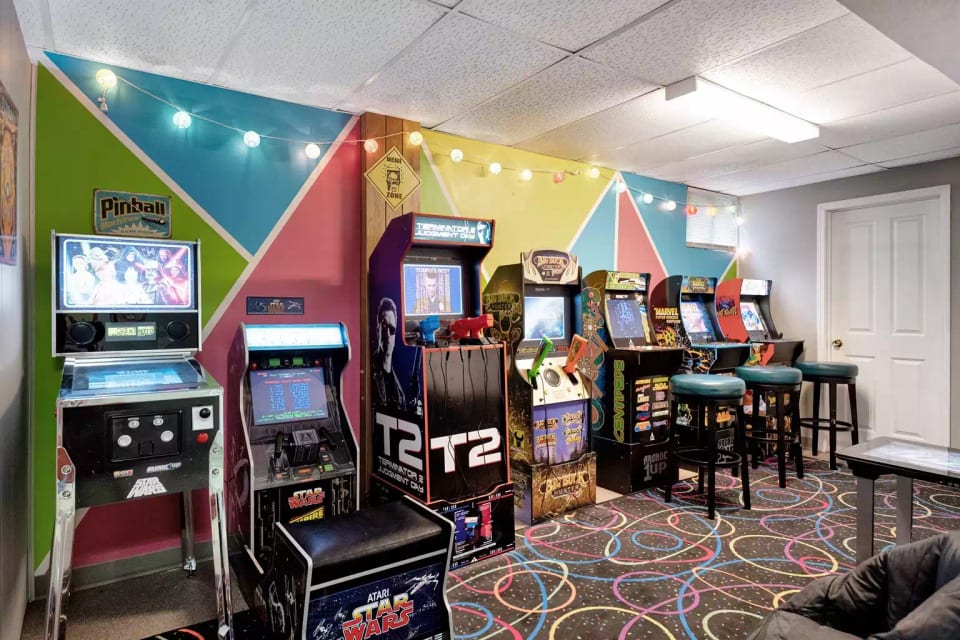 Some of our many Arcades available for free play during your stay with us!