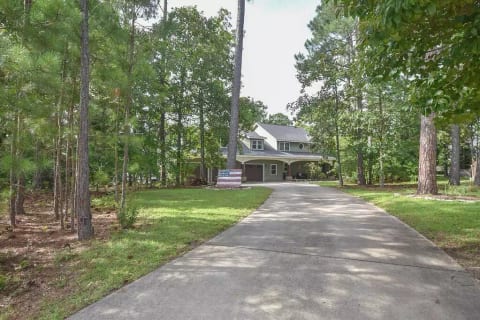 Tucked away in a quiet neighborhood with a beautiful lakefront location.