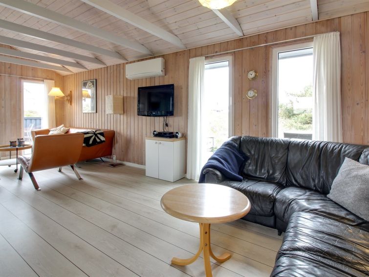 Living roomType - Casandra - 600m from the sea in Western Jutland - Denmark