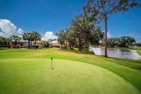 Golf Course and Private Pool Views