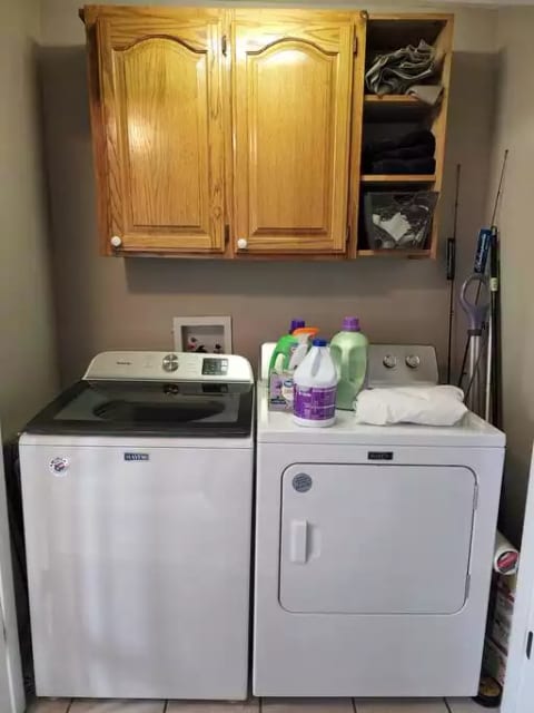 Full size washer and dryer