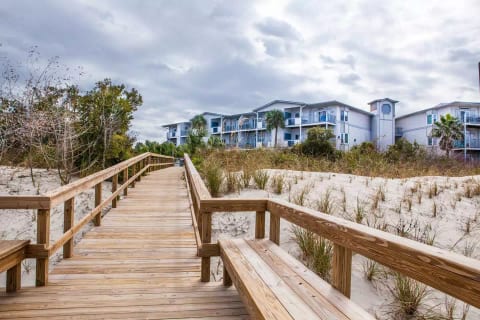 Tybee Island Oceanfront Condos, Pools, Dolphins