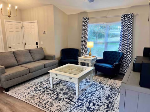 Living room with sofa bed