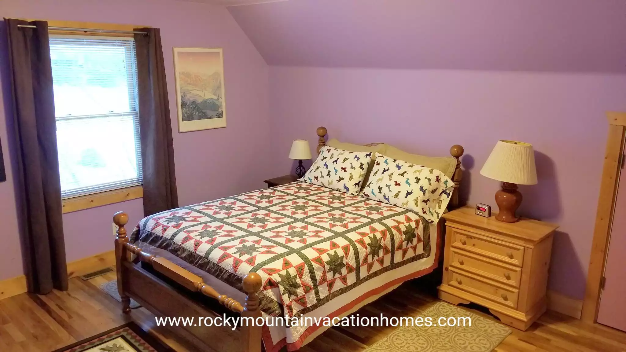 Purple Bedroom