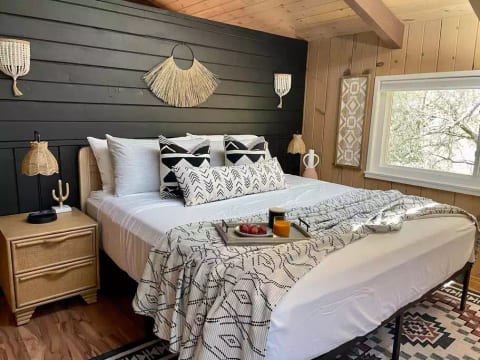 Treehouse plus Harry Potter inspired tiny house
